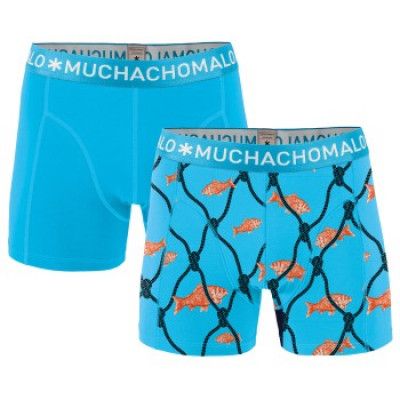 Muchachomalo Cotton Modal Fish Boxer 2-pack * Fri Frakt *