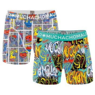 Muchachomalo Grafix Boxer 2-pack * Fri Frakt *
