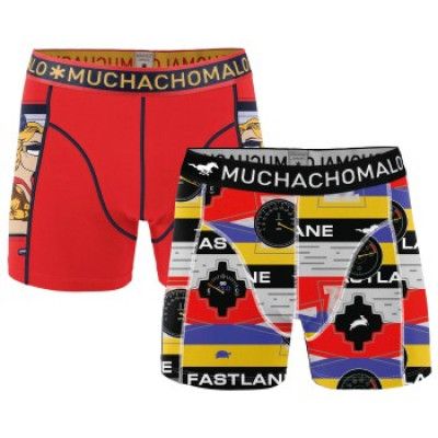 Muchachomalo 2-pack Living In The Fast Lane Boxer * Fri Frakt * * Kampanj *