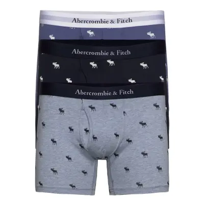 Multipack Icon Family Boxerkalsonger Multi/mönstrad Abercrombie & Fitch