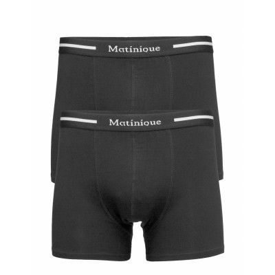 N Grant 2-Pack *Villkorat Erbjudande Boxerkalsonger Svart Matinique