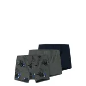 name it Nmmtights 3P Dark Grey Mel Skull Noos - Multi/patterned - 104