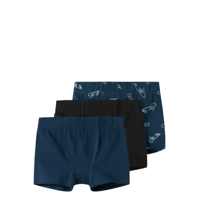 name it Nmmtights 3P Titan Skater Noos - Blue - 116