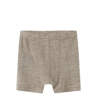 Name It Nmmwang Wool Needle Boxer Noos Beige