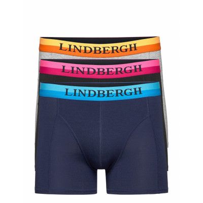 Neon Waistband Bamboo Boxers *Villkorat Erbjudande Boxerkalsonger Blå Lindbergh
