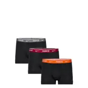 NIKE Underwear Cotton Stretch Trunk 3Pk - Grey - XS
