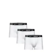 NIKE Underwear Cotton Stretch Trunk 3Pk - White - XS