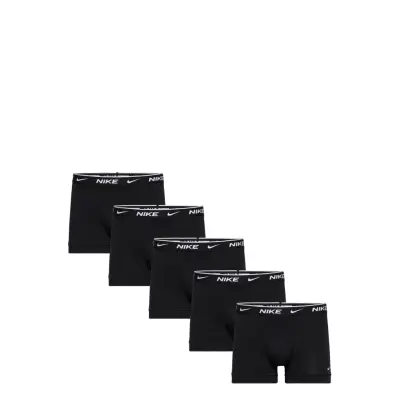 NIKE Underwear Essential Cotton Stretch Trunk 5 - Black - S