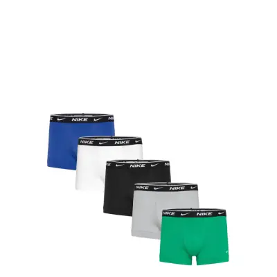 NIKE Underwear Essential Cotton Stretch Trunk 5 - Green - M