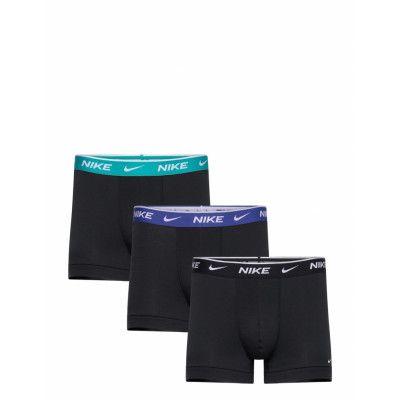NIKE Underwear Trunk 3Pk Svart