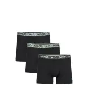 NIKE Underwear Trunk 3Pk Svart