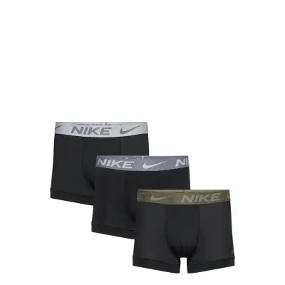 NIKE Underwear Trunk 3Pk Svart