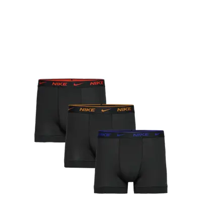NIKE Underwear Trunk 3Pk Svart