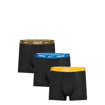 NIKE Underwear Trunk 3Pk Svart