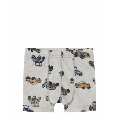 Name It Nmmwang Wool Needle Boxer Noos Grå