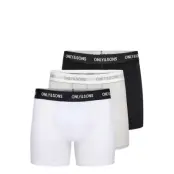 ONLY & SONS Onsbasic Solid Boxer 3Pack Noos - Multi/patterned - S