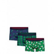 ONLY & SONS Onsxmas Multi Boxer 3-Pack Marinblå