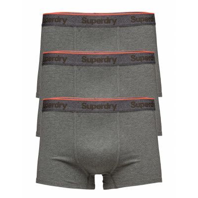 Orange Label Sport Trunk Triple Pack Boxerkalsonger Grå Superdry
