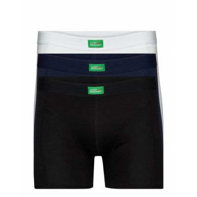 Organic Cotton Trunks 3 Pack Boxerkalsonger Svart Danish Endurance