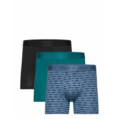 Panos Emporio 3Pk Base Bamboo Boxer *Villkorat Erbjudande Boxerkalsonger Multi/mönstrad Panos Emporio