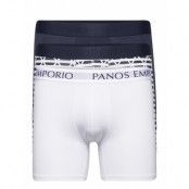 Panos Emporio 3Pk Base Bamboo Boxer Boxerkalsonger Vit Panos Emporio