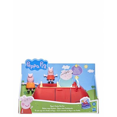 Pep Peppas Family Red Car Toys Toy Cars & Vehicles Toy Cars Multi/patterned Peppa Pig
