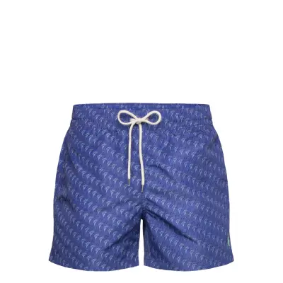 Polo Ralph Lauren 4.5-Inch Traveler Slim Fit Swim Trunk Blå