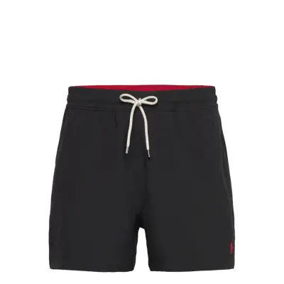 Polo Ralph Lauren 4.5-Inch Traveler Slim Fit Swim Trunk Svart