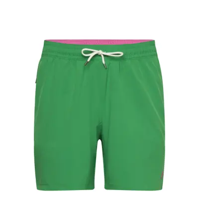 Polo Ralph Lauren Rec Poly Seersucker-Traveler Short - Green - XXL