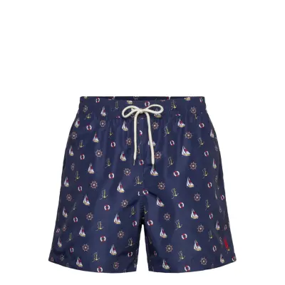 Polo Ralph Lauren 5.75-Inch Traveler Classic Swim Trunk Marinblå