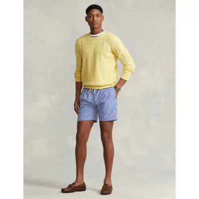 Polo Ralph Lauren 5.75-Inch Traveler Classic Swim Trunk - Multi/patterned - L