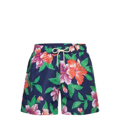 Polo Ralph Lauren 5.75-Inch Traveler Classic Swim Trunk - Navy - L