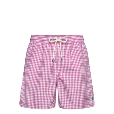 Polo Ralph Lauren 5.75-Inch Traveler Classic Swim Trunk Rosa