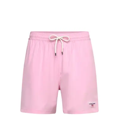 Polo Ralph Lauren 5.75-Inch Traveler Classic Swim Trunk Rosa
