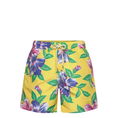 Polo Ralph Lauren 5.75-Inch Traveler Classic Swim Trunk - Yellow - M