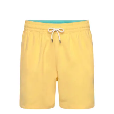 Polo Ralph Lauren 5.75-Inch Traveler Classic Swim Trunk - Yellow - S