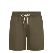 Polo Ralph Lauren 5.75-Inch Traveler Linen Swim Trunk - Khaki green - M