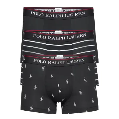 Polo Ralph Lauren Bci Cotton/Elastane-3Pk-Trn - Black - XL
