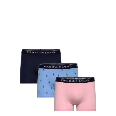 Polo Ralph Lauren Classic Stretch-Cotton Trunk 3-Pack - Pink - XL
