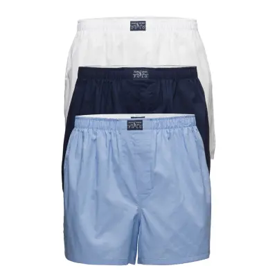 Polo Ralph Lauren Cotton Boxer 3-Pack - Multi/patterned - M