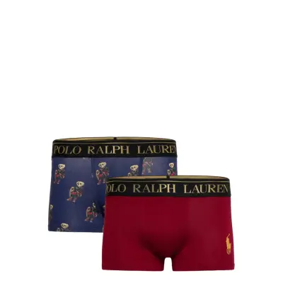 Polo Ralph Lauren Stretch Cotton Trunk 2-Pack Marinblå