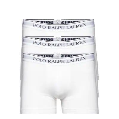Polo Ralph Lauren Stretch Cotton Trunk 3-Pack - White - M