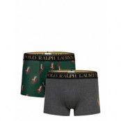 Polo Ralph Lauren Underwear Stretch Cotton Trunk 2-Pack Grön