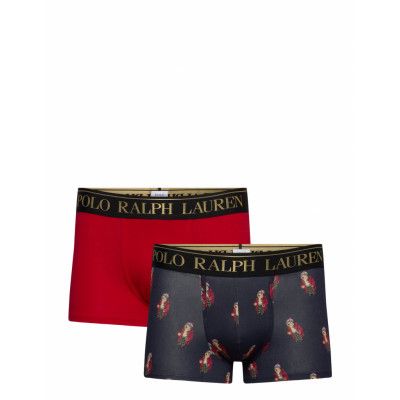 Polo Ralph Lauren Stretch Cotton Trunk 2-Pack Marinblå