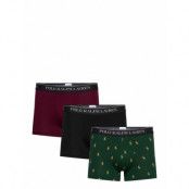 Polo Ralph Lauren Underwear Classic Stretch-Cotton Trunk 3-Pack Grön