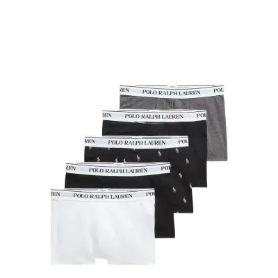 Polo Ralph Lauren Classic Stretch Cotton Trunk 5-Pack Svart