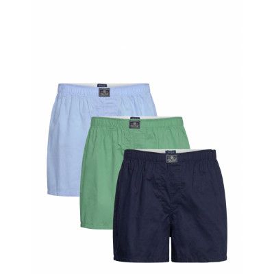 Polo Ralph Lauren Cotton Boxer 3-Pack Blå