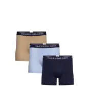 Polo Ralph Lauren Stretch Cotton Boxer Brief 3-Pack Marinblå