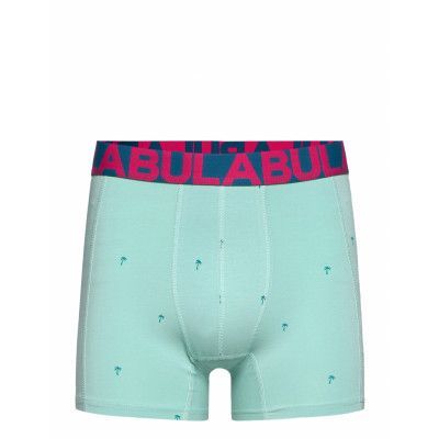 Printed Boxer Boxerkalsonger Grön Bula