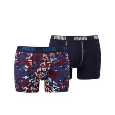 Puma 2-pack Blocking Print Boxer * Fri Frakt * * Kampanj *